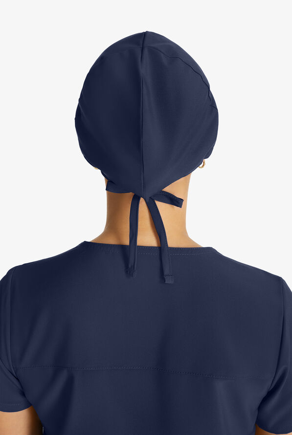 Dickies EDS Essentials Unisex STRETCH Inner Terrycloth Scrub Hat - Navy - 3