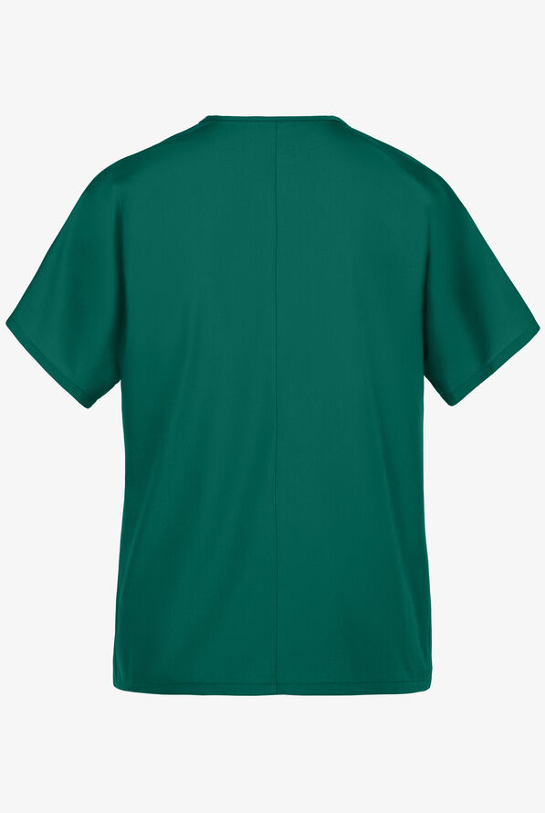 Cherokee Workwear Unisex 1-Pocket V-Neck Scrub Top - Hunter - 2