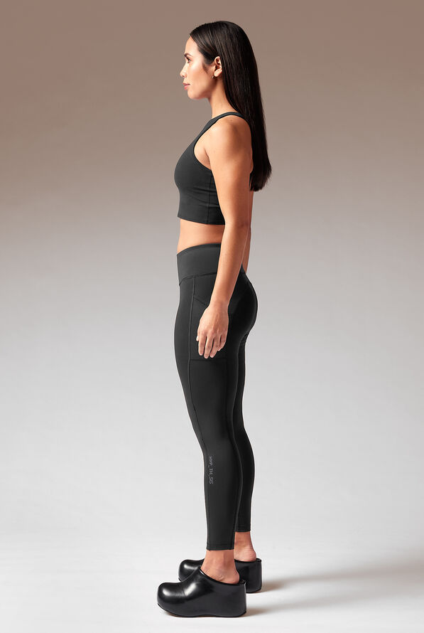 Hypothesis Homeodynamic Women’s Yoga-Inspired 3-Pocket Leggings - Jet Black - 6
