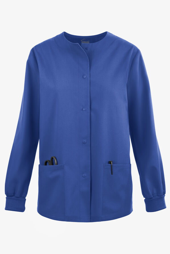 Butter-Soft Originals Women's 3-Pocket Warm-up Scrub Jacket - Galaxy - 1