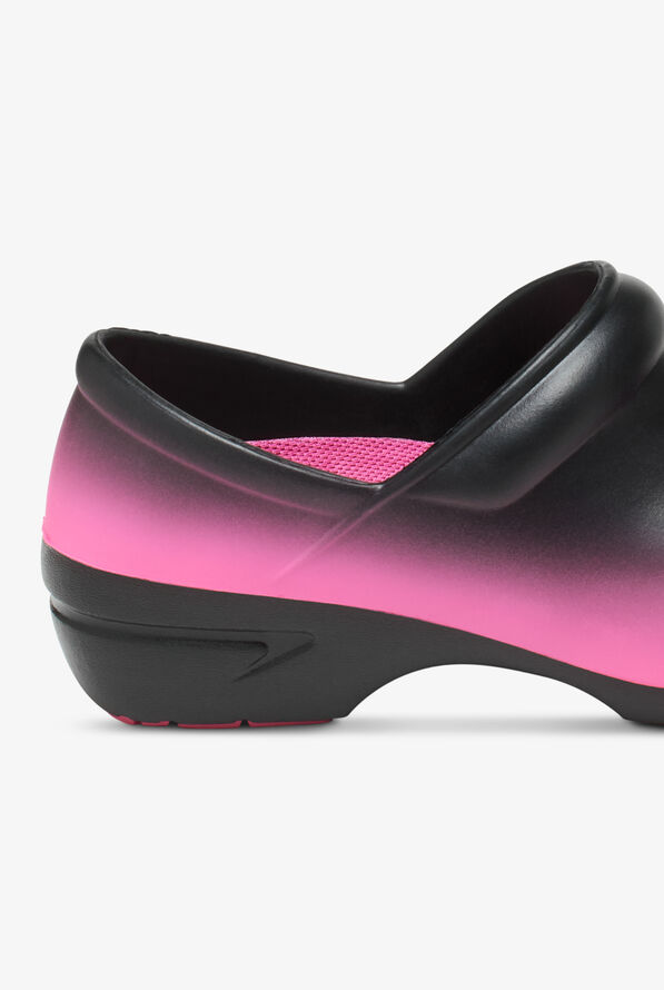 Anywear Unisex SR Angel Electric Pink Fade Nursing Clogs - null - 4