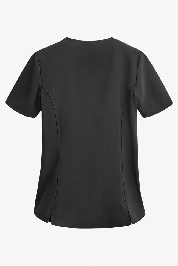 Cherokee Tooniforms Disney Wild Things Women's 1-Pocket V-Neck Print Scrub Top - null - 2