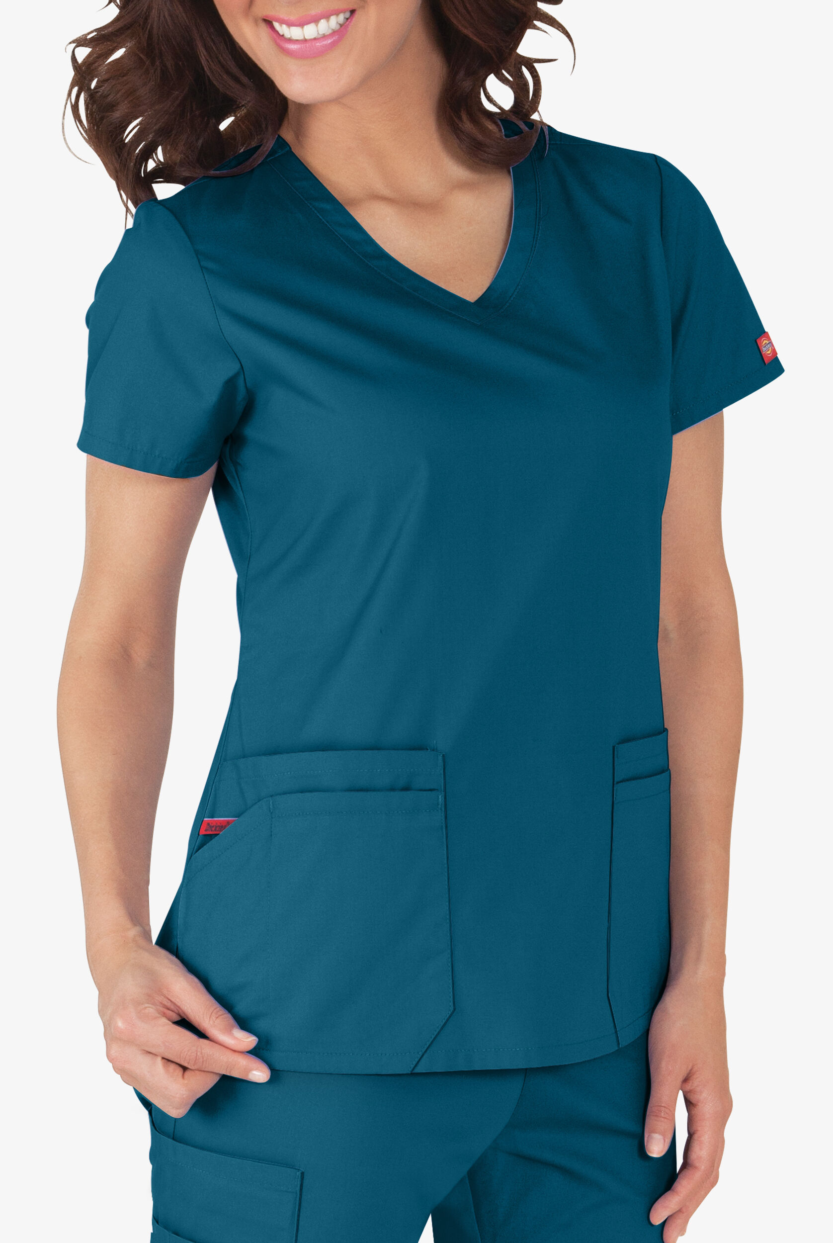 Dickies EDS Signature Scrubs V-Neck Top | Uniform Advantage