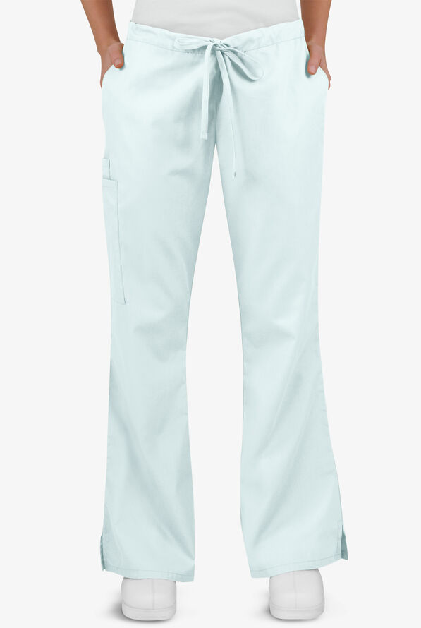 Pantalón médico Butter-Soft Core by UA™ con cordón y cintura elastizada para mujer - Cloud Blue - 1