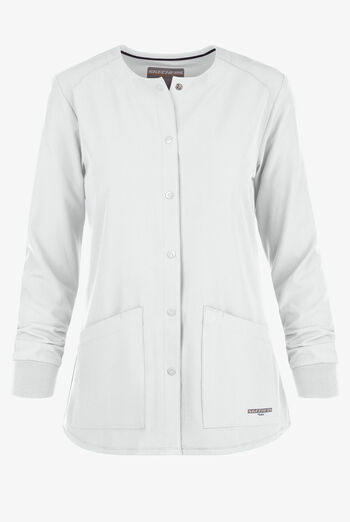 Chaqueta m&eacute;dica abrigada Skechers by Barco Stability STRETCH con 2 bolsillos para mujer