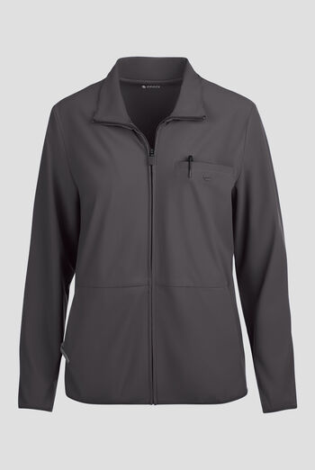 Chaqueta m&eacute;dica abrigada Infinity PURSUIT STRETCH con cremallera y 3 bolsillos para mujer