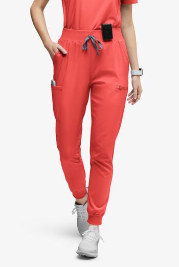 Pantal&oacute;n m&eacute;dico Easy STRETCH Olivia estilo jogger con 7 bolsillos para mujer