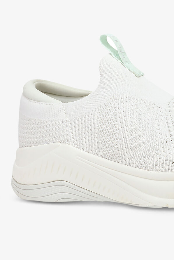 Dansko Women's Pep White Knit Athletic Lace Up Shoes - White - 4