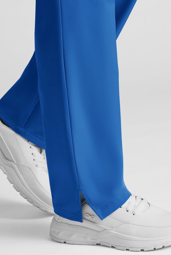 Pantalón médico WhisperLite de estilo moderno con piernas rectas para mujer - Royal - 6