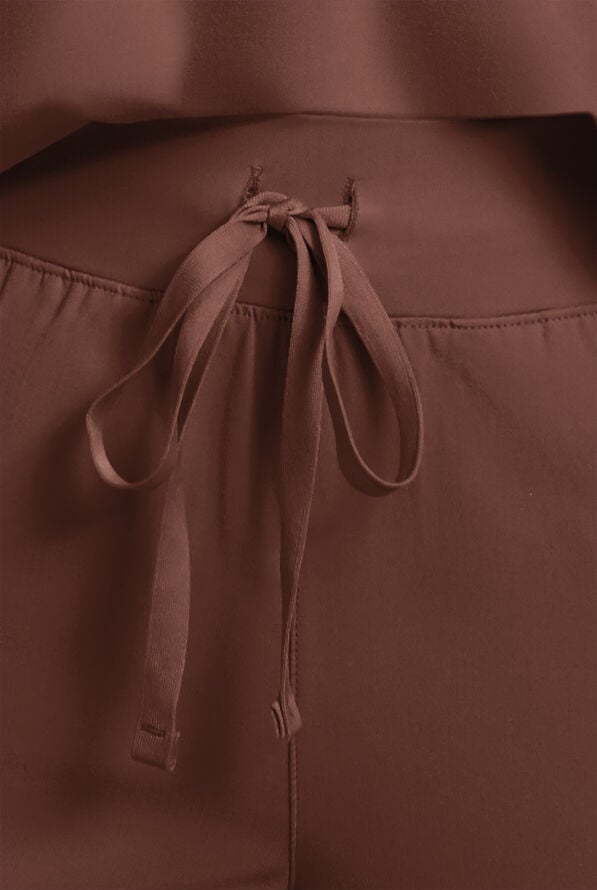 Hypothesis Women's Base 6-Pocket Jogger Scrub Pant - Bitter Chocolate - 3