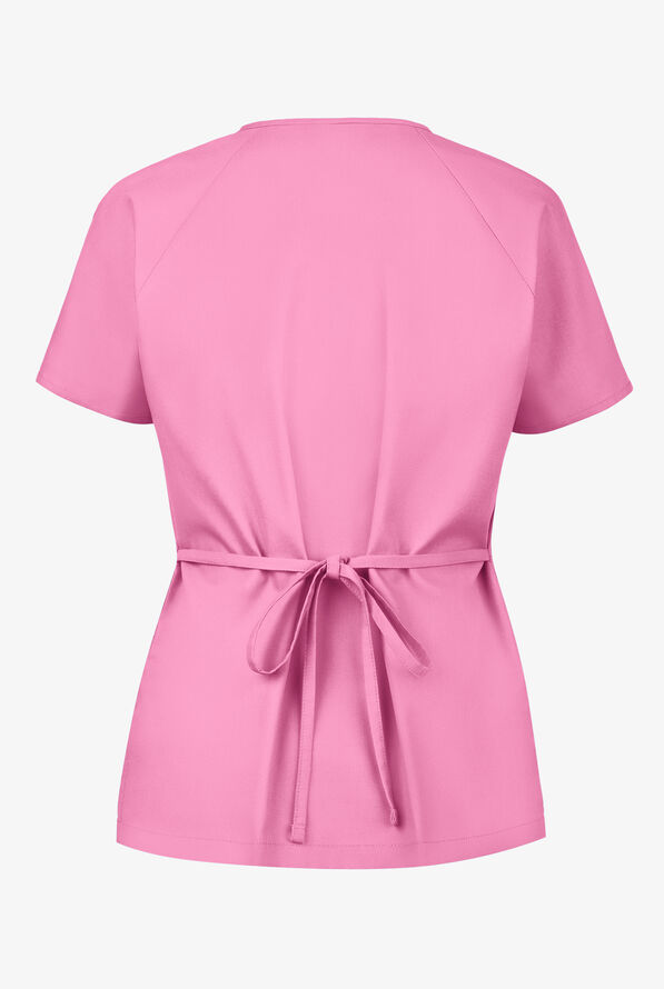 UA Women's Mock Wrap Scrub Top