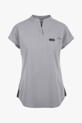koi Basics Ari Women's 1-Pocket STRETCH Dolman Sleeve Mandarin Collar Scrub Top