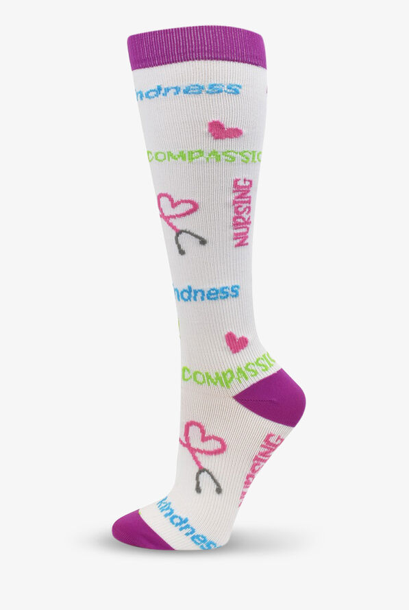 UA Exclusive Think Medical Health Words 10-14mmHg Light Compression Socks - null - 1