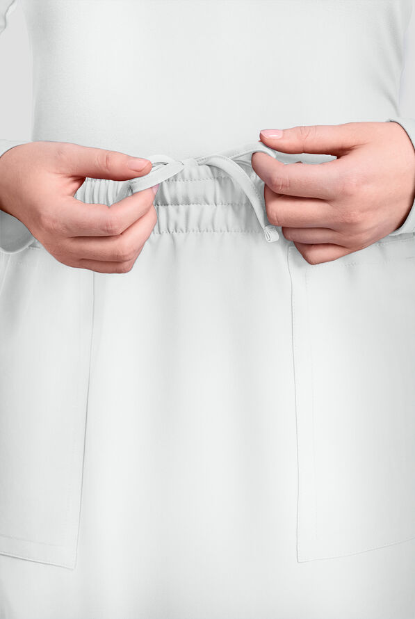 Cherokee Workwear Originals Ultra Women's 3-Pocket Pull-On Maxi Scrub Skirt - White - 3