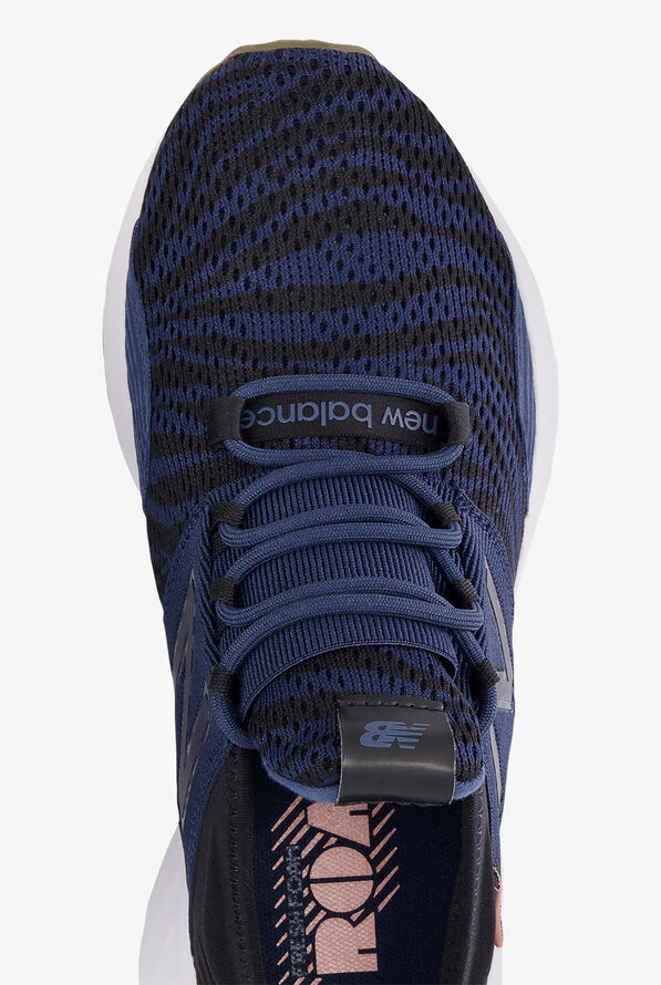 New Balance Women's Roav V1 Navy/Black Animal Athletic Lace Up Nursing Shoes - null - 2