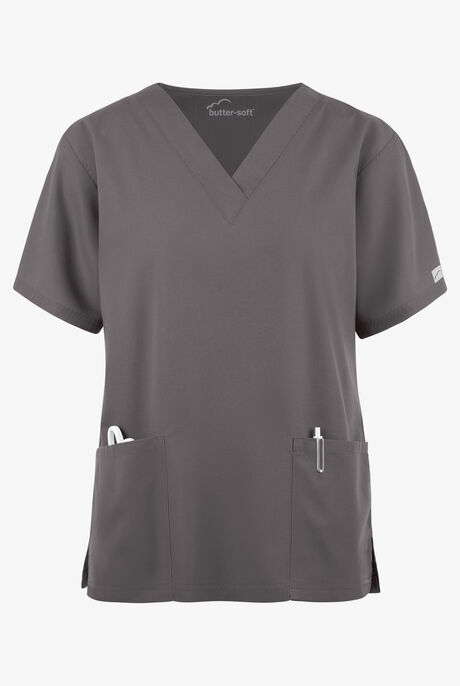 Butter-Soft Core Women's 2-Pocket V-Neck Scrub Top