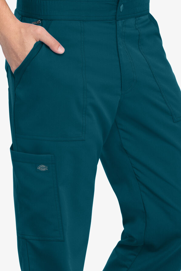 Pantal&oacute;n m&eacute;dico Dickies Balance estilo cargo con bragueta y 6 bolsillos para hombre - Caribbean Blue - 3