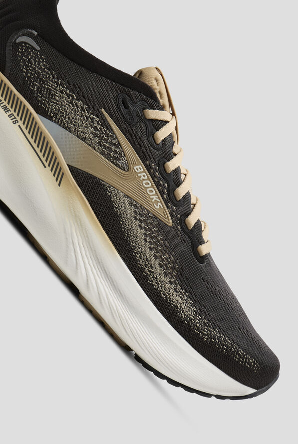 Brooks Men's Adrenaline GTS 25 Phantom/Starfish/Coconut Athletic Lace Up Shoes - null - 3