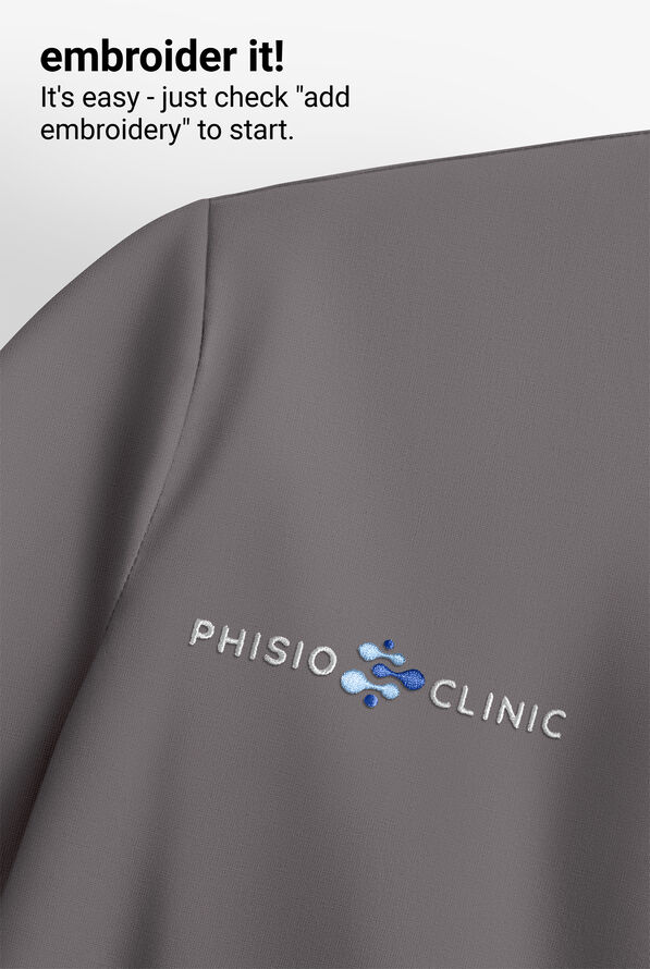 Conjunto de uniforme m&eacute;dico Strictly Scrubs con 4 bolsillos para mujer - Grey Stone - 6