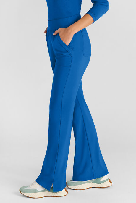 Easy STRETCH Sydney Women's Flare Leg Scrub Pants – 2-Piece Jumpsuit Bottom