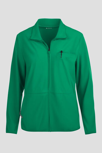 Chaqueta m&eacute;dica abrigada Infinity PURSUIT STRETCH con cremallera y 3 bolsillos para mujer