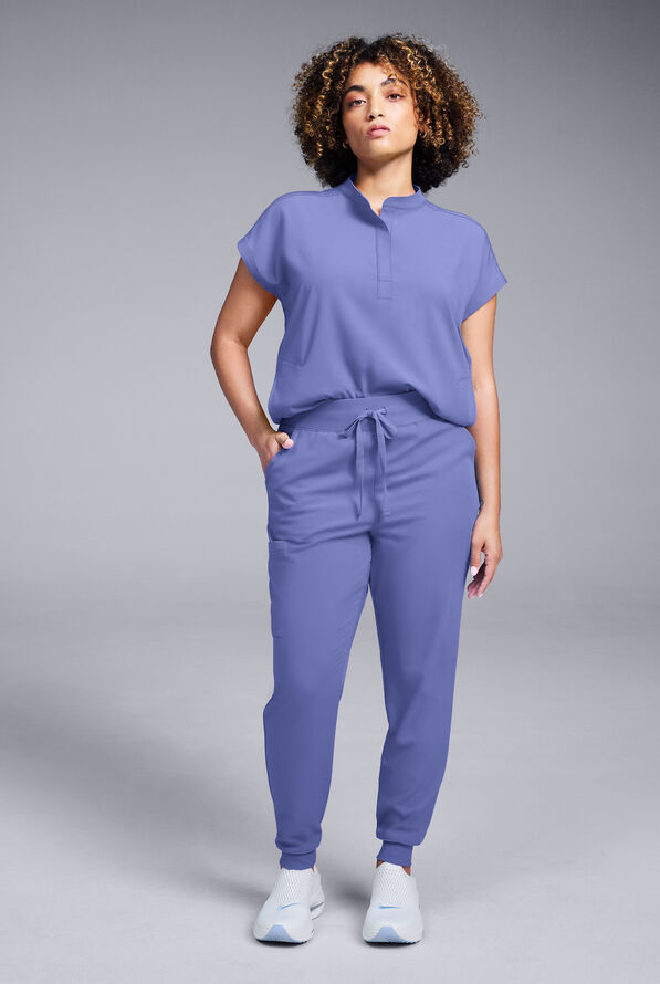 Conjunto de uniforme médico Hypothesis estilo jogger con mangas dolmán para mujer - Balance - 2