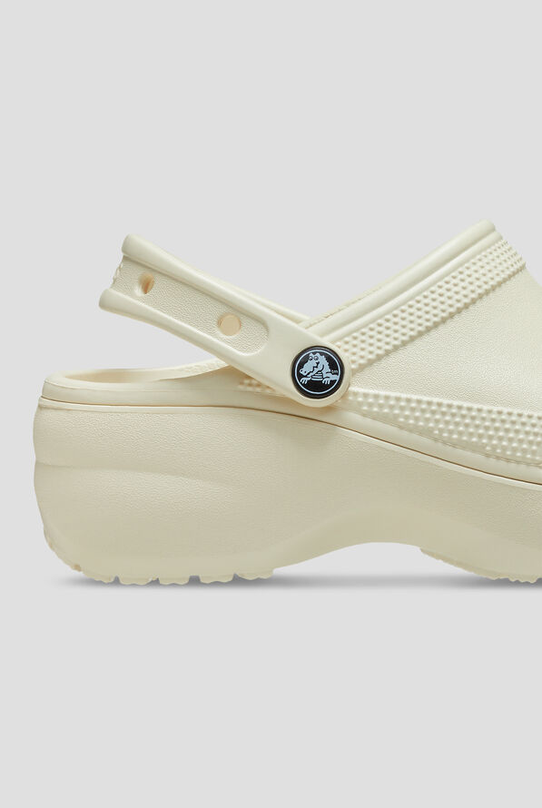 Crocs™ Women's Bone Classic Platform Clog - Bone - 4