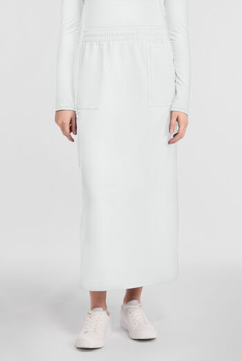 Falda m&eacute;dica Cherokee Workwear Originals Ultra al tobillo con 3 bolsillos para mujer