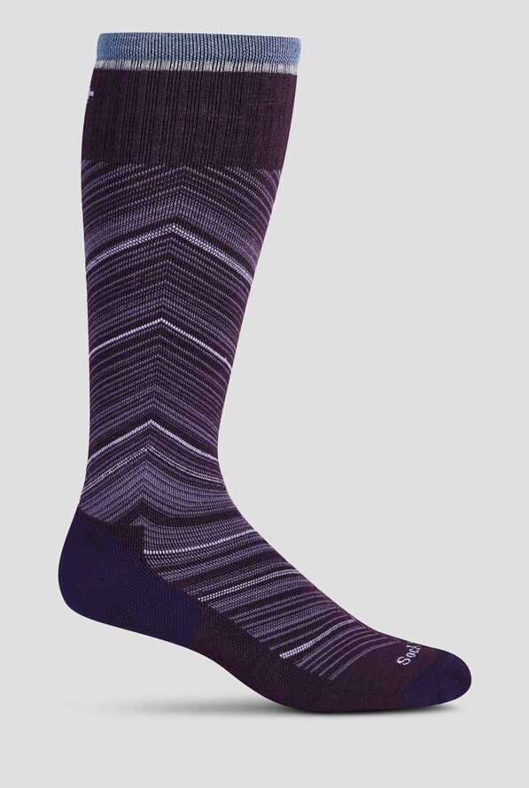 Sockwell Full Flattery Blackberry Women's 20-30 mmHg Firm Compression Socks - Blackberry - 1