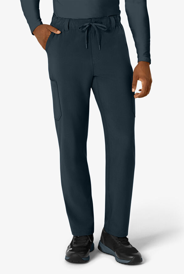 Carhartt Cross-Flex Men's 8-Pocket STRETCH Utility Cargo Scrub Pants - Navy - 1