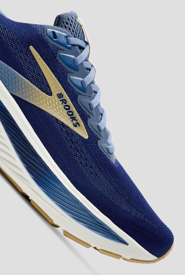 Brooks Men's Ghost 17 Beacon Blue/Moonlight/Starfish Athletic Lace Up Shoes - null - 3