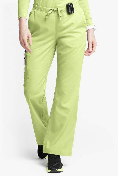 Butter-Soft Originals Women's 6-Pocket Mid Rise Flare Leg Scrub Pants