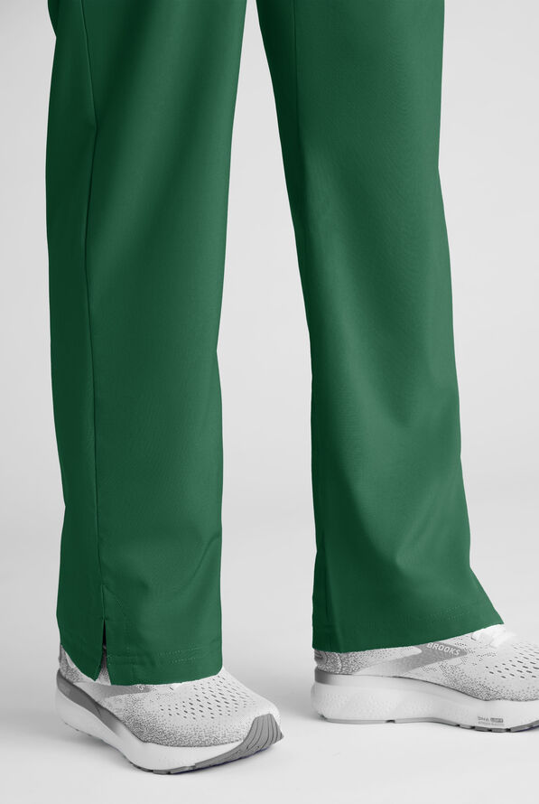 Easy STRETCH Women's 8-Pocket Scrub Set - Petite - Hunter - 10