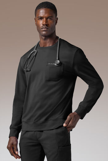 Hypothesis Omni Base Men's Knit Crew Neck Scrub Pullover