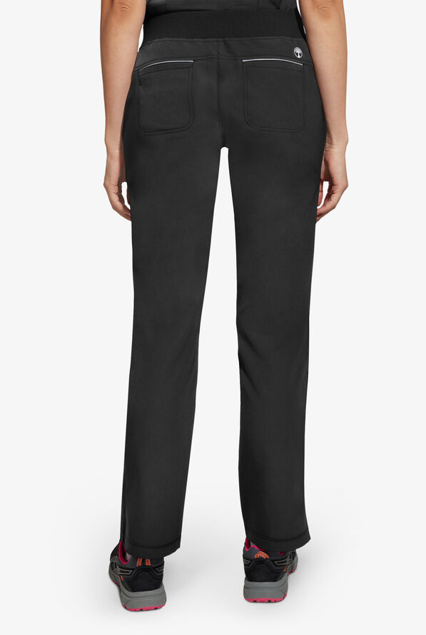 Pantal&oacute;n m&eacute;dico Healing Hands 360 Nisha STRETCH con cintura acanalada con cord&oacute;n y 6 bolsillos para mujer - Black - 4