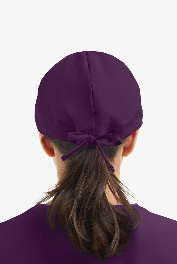 UA Strictly Scrubs Unisex Solid Scrub Hat - Eggplant - 2
