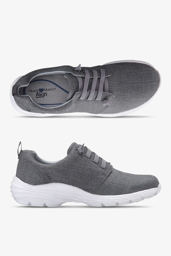  Align™ Women's Velocity Lace Up Nursing Shoes - Grey - 1