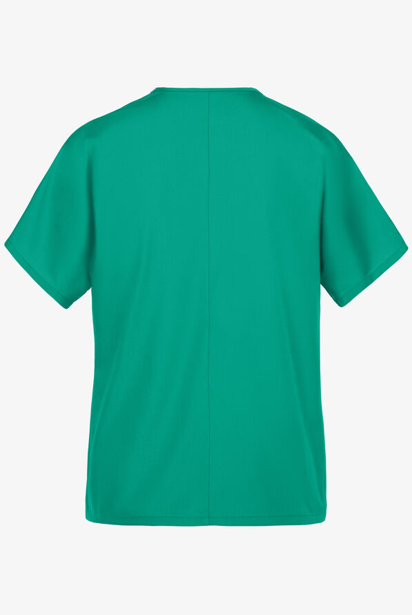 Blusa m&eacute;dica unisex Cherokee Workwear con 1 bolsillo y cuello en V - Surgical Green - 2
