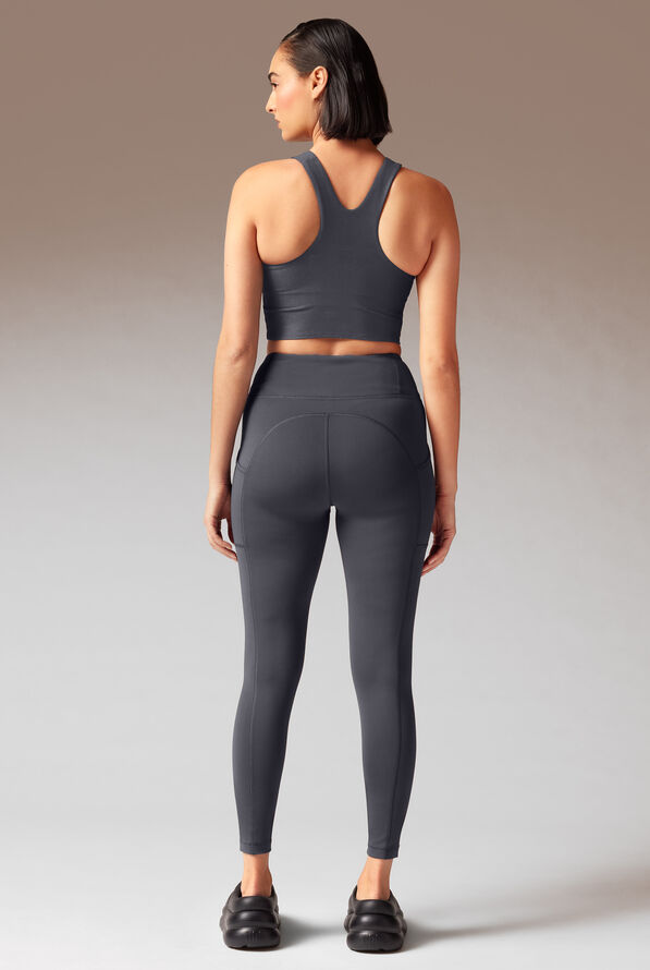 Hypothesis Homeodynamic Women&rsquo;s Yoga-Inspired 3-Pocket Leggings - Pewter - 5