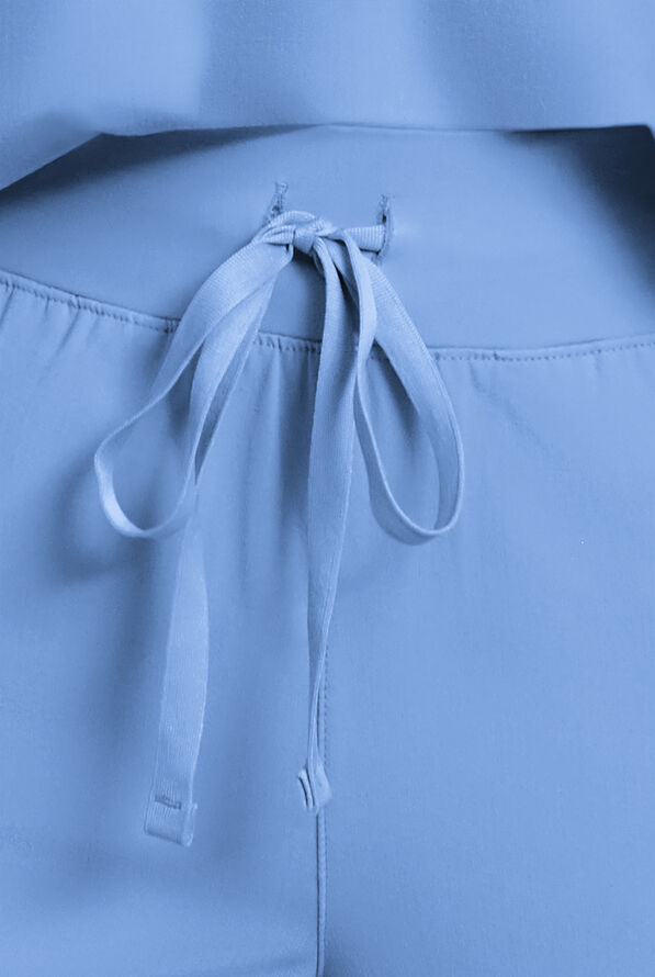 Hypothesis Women's Base 6-Pocket Jogger Scrub Pant - Ceil Blue - 4