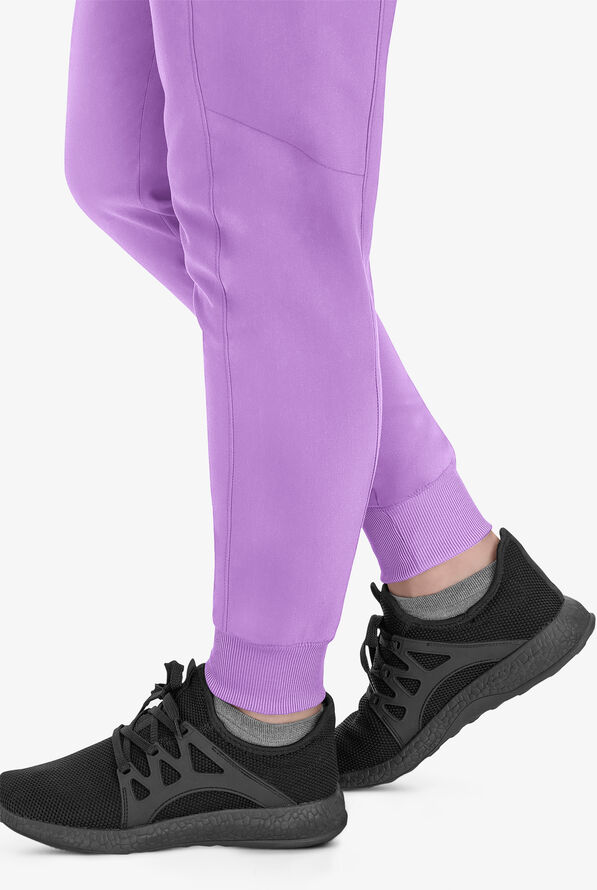 Healing Hands Purple Label Toby Women's 7-Pocket STRETCH Jogger Drawstring Scrub Pant - Purple Moonstone - 5