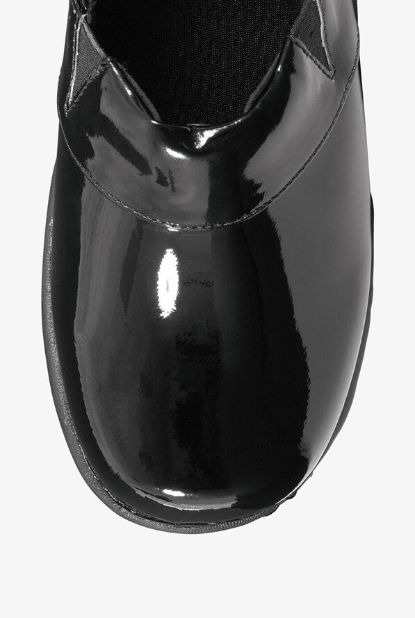 Laforst Women's Rachel Nursing Clogs - Black Patent Leather - 2
