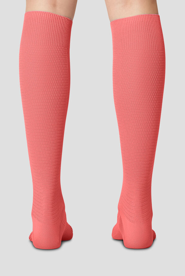 Calcetines de compresi&oacute;n suave Cherokee para mujer - 8-12 mmHg - True Coral - 3