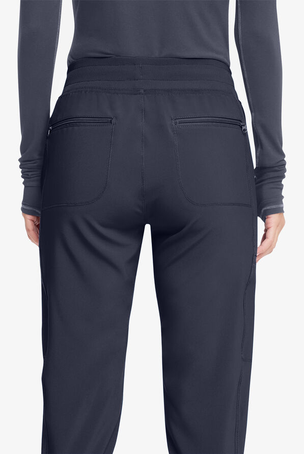 Infinity Women's 6-Pocket STRETCH Cargo Jogger Scrub Pants - Navy - 3