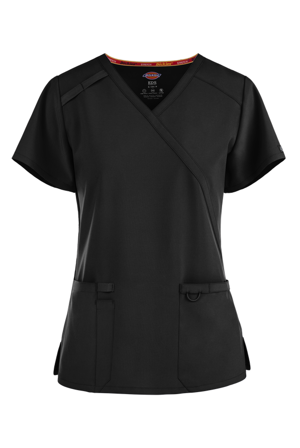 Dickies EDS Essentials Mock Wrap Scrub Top Uniform Advantage