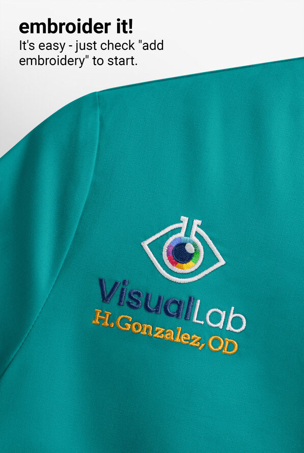 koi Next Gen Ready to Work Women's 1-Pocket STRETCH V-Neck Scrub Top - Teal - 5