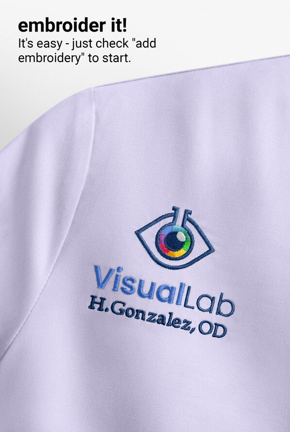 Sudadera médica con capucha ReSurge Jasper con mangas largas y 4 bolsillos para mujer - Soft Amethyst - 8