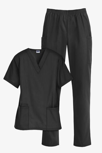 Strictly Scrubs Women’s 6-Pocket Scrub Set