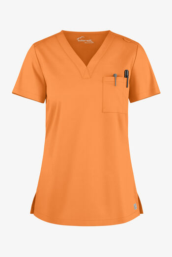 Butter-Soft STRETCH Women's 2-Pocket V-Neck Tuck-In Scrub Top