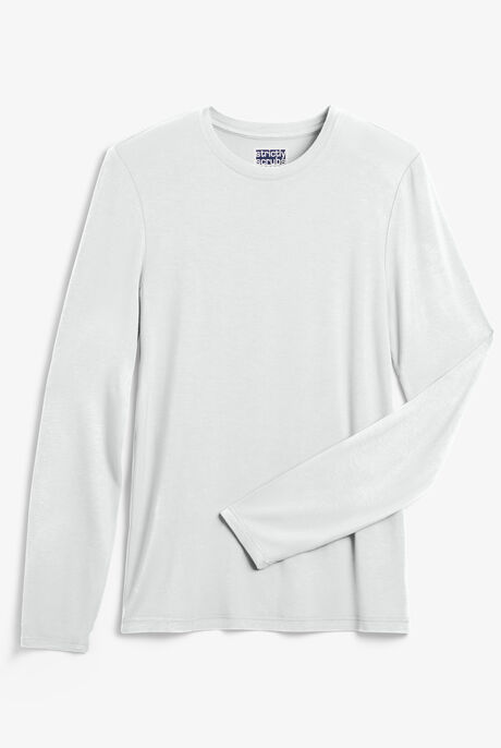 Camiseta médica Strictly Scrubs Stretch con mangas largas para mujer